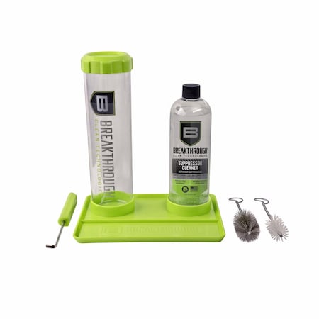 Breakthrough Clean Technologies Suppressor Cleaning Kit, 16oz. BT-SCK